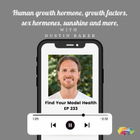 #233 Human growth hormone, growth factors, sex hormones  more, with Dustin Baker