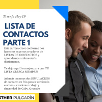 19 - Hagamos LA LISTA DE CONTACTOS - Parte 1
