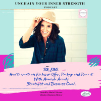 Creating Exclusive offers, package and price it, with Amanda Accioly. Strategist and Business Coach