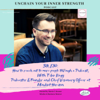 A Podcasters Life. Tips on how to start a successful Podcast with Podcaster and Chief Visionary at Mindset Horizon