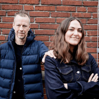 ‘Når ildsjæle mødes: Melissa Bech og Mads Nørgaard.