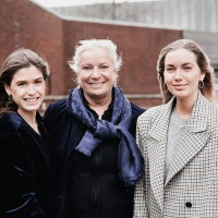 ‘Når ildsjæle mødes: Ilse Jacobsen og Miild-teamet Tanja Gregersen og Tine Svendsen.