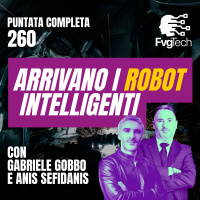 260 - Arrivano i robot intelligenti. Con Gabriele Gobbo e Anis Sefidanis