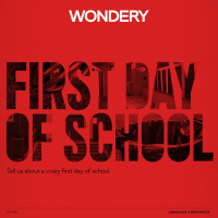 Armchair Anonymous: First Day of School