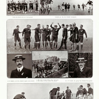 Career of Dave Gallagher, the first Captain of the All Blacks in 1905 