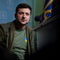  President Zelensky left out of peace talks