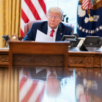 President Trump sanctions the international criminal court