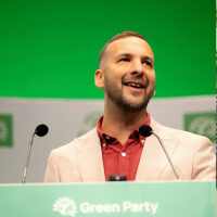 The rising popularity of the new leader of UK Green party