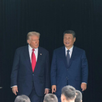 President Trump meets Chinese President Xi Jinping 