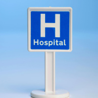 Why is there a rise in healthy people admitted to hospital for the flu?