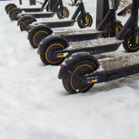 Be winter safe on scooters and e-bikes