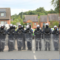 The PSNI look to British police for help dealing with on-going violence in Belfast