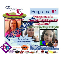 P.91 - Mi aporte a la humanidad detrás del micrófono con Carmen, Ale y Mariquita - 7.29.18