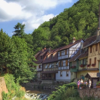 Miradas a través de una cámara 4x12 - Pueblos de Alsacia