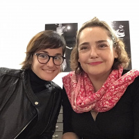 Arte de Ella Girl Power en el Pendleton Street Photography, Cincinnati