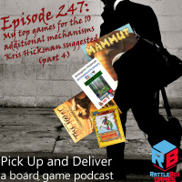 My top games for the 10 additional mechanisms Kris Hickman suggested (part 4)