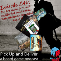 My top games for the 10 additional mechanisms Kris Hickman suggested (part 3)