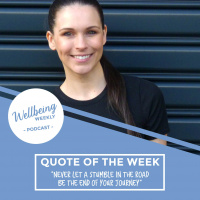 64 | QOTW - Never Let A Stumble In The Road Be The End Of Your Journey (+ My Brand Theme)