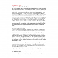 #26 To Meditate Is To Forgive