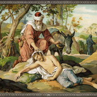 Love the neighbor God drops in your path Trinity 13 2025