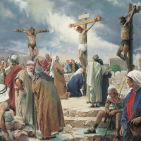 That’s love: arms stretched wide, heart pierced, blood poured out Trinity 18 2025