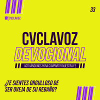 33: ¿Te sientes orgulloso de ser oveja de Su rebaño?