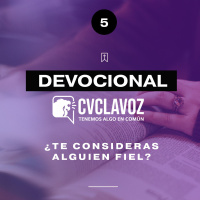 5: ¿Te consideras alguien fiel?