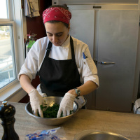 Massaged kale salad with Renee Trafton