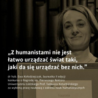 Humanistyczny plan Marshalla. Kilka myśli na czas pandemii i długo po niej - prof. Ewa Kołodziejczyk