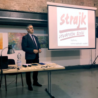 Łódzki Strajk Studencki 81 - dr hab. Krzysztof Lesiakowski Prof. UŁ