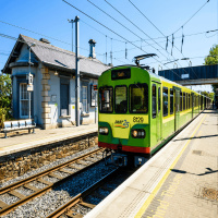 It was unbearably hot, people were taking clothes off their children so they didnt overheat!