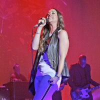 On Stage with Alanis Morissette