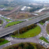 Dunkettle Interchange traffic has shut the city down