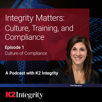 Integrity Matters: Culture, Training and Compliance - Part 1: Culture of Compliance