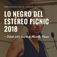 LO NEGRO - LO NEGRO del Estéreo Picnic