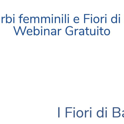 Fiori Di Bach In Pillole