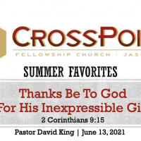 Thanks Be To God For His Indescribable Gift