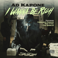 Ad Kapone ft. Chekkmate Chequez, King Cydal,  Tha Gamblah - I Wanna Be Rich [BayAreaCompass]