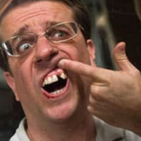 It hurts to eat Turkey. How I lost my 2 front teeth 