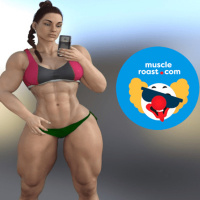 Are Muscles Attractive On A Girl, I Would Have To Say NO!