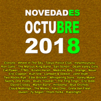 Novedades Octubre 2018