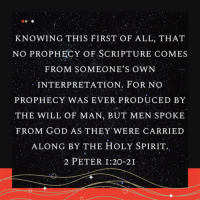 TRP 10: The Prophets On The Word. 2 Peter 1:20-21