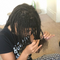 Taking out my locs 