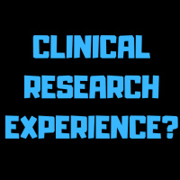 What Constitutes Clinical Research Experience