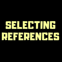 Tips For Selecting References