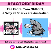 Factoid Friday: High Teas, Sharks, and Listeners Factoids
