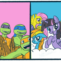 Teenage Mutant Ninja Turtles vs. My Little Pony: a friendly debate