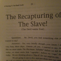 The Recapturing of the slave!