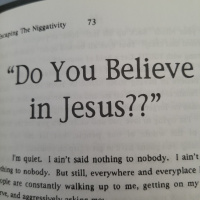Do you believe in Jesus?