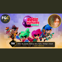 Fala Gamer Cast - #132 Arte de jogos, Design de jogos, Design visual com Talbone